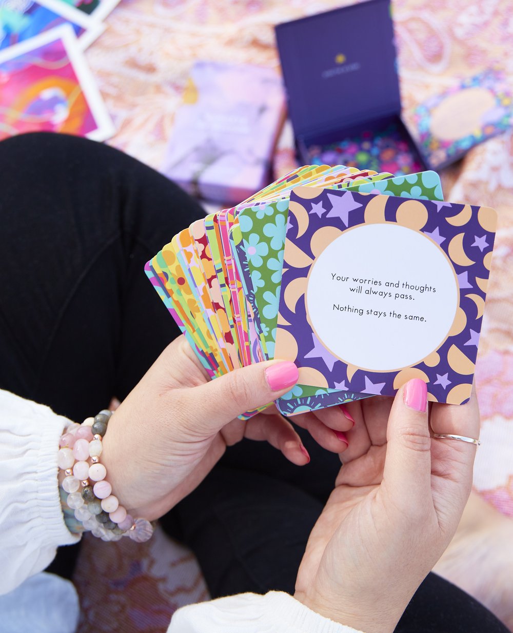 Healing Affirmations for Kids with Anxiety Cards