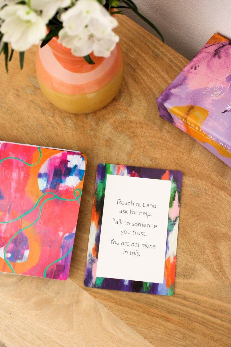 Nuggets of Wisdom - Anxiety Affirmation Cards