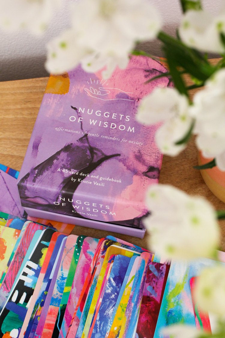Nuggets of Wisdom - Anxiety Affirmation Cards