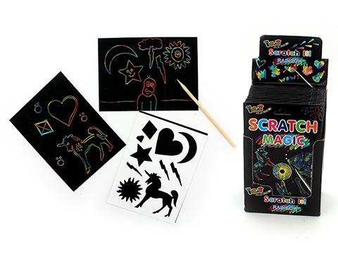 Scratch Magic Art Sheets